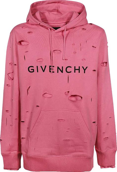 givenchy hoodie damen|Givenchy hoodie with holes.